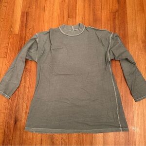 We The Free Women’s XS Cotton Long Sleeve Shirt Green (b5)
